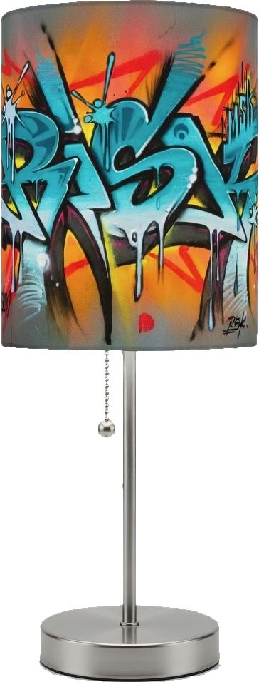 Original supplied RISK lamp reference